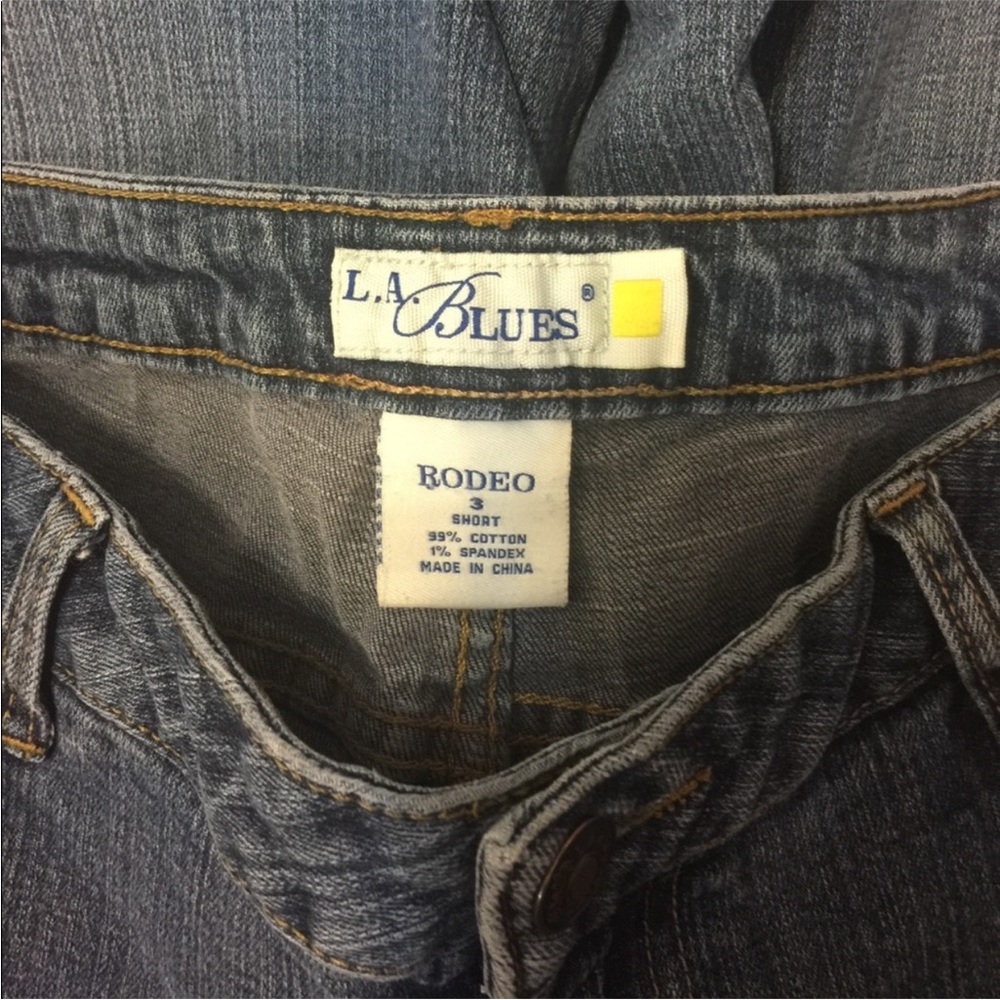 Classic Blue Denim Jeans LA Blues 3x28 Flair 0011 - Picture 3 of 3